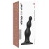 Strap-on-me Beads S - koralikowe dildo z przyssawką (czarne)