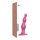 Strap-on-me Beads S - koralikowy dildo z przyssawką (różowy)