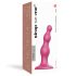 Strap-on-me Beads S - koralikowy dildo z przyssawką (różowy)