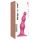 Dildo na przyssawce z koralikami M – różowy (Strap-on-me)
