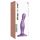 Strap-on-me Curvy S - falujący dildo z przyssawką (fioletowy)