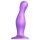 / Strap-on-me Curvy L - falujący, przyssawkowy dildo (fioletowy)