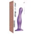 / Strap-on-me Curvy L - falujący, przyssawkowy dildo (fioletowy)