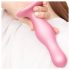 Strap-on-me Curvy M - faliste dildo z przyssawką (różowy)