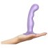 Strap-on-me P&G M - zakrzywiony dildo z przyssawką (fioletowy)