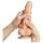 Strap-on-me S - dwuwarstwowy dildo z przyssawką (naturalny)