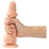 Strap-on-me S - dwuwarstwowy dildo z przyssawką (naturalny)