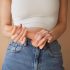 Strap-on-me S - dwuwarstwowy dildo z przyssawką (naturalny)