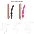 / Strap-on-me Switch Semi-Realistic S - 2w1 silikonowy dildo (czarny)