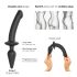 / Strap-on-me Swith Półrealistyczny XXL - 2w1 dildo (czarny)