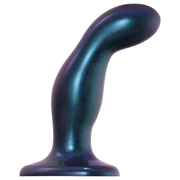 Strap-on-me Snaky M - zakrzywiony korek analny (niebieski)