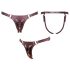 Strap-on-me - majtki do strap-onu - XS-XXL (brązowe)