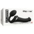 Strap-on-me M – czarny strap-on z powietrznym wibratorem