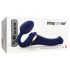 Strap-on-me S - przymocowywany, powietrzny wibrator falowy - (niebieski)
