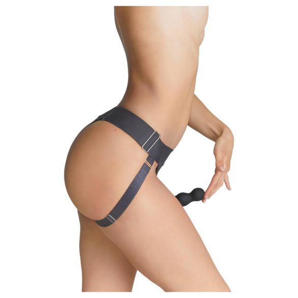 Strap-on-me - majtki do dilda z paskiem - XS-XXL - szare
