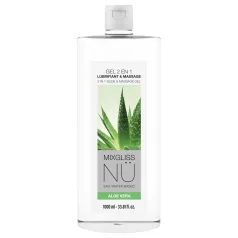   Mixgliss Nu Aloe Vera - żel do masażu nuru i lubrykant (1000 ml)