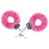 Love to Love Przykuj mnie - pluszowe kajdanki (różowe)