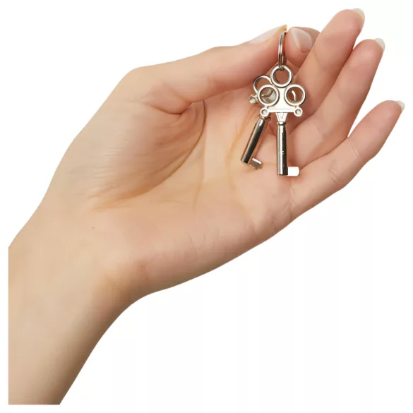 Love to Love Przykuj mnie - pluszowe kajdanki (różowe)