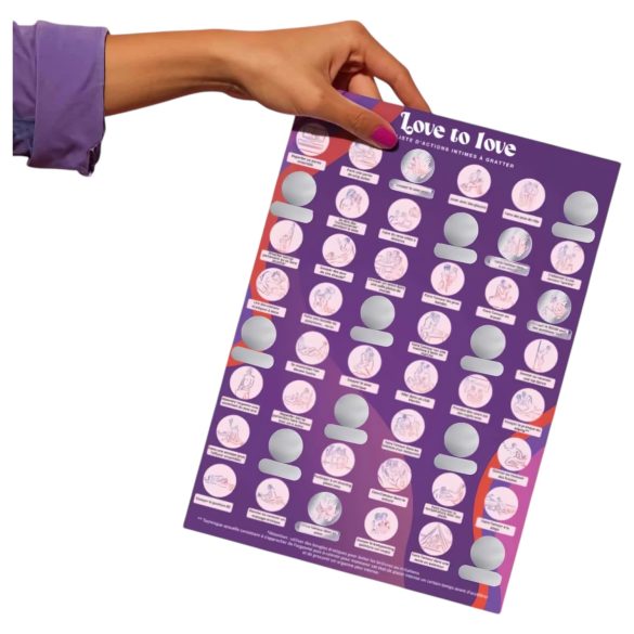 Love to Love - zdrapka gra towarzyska seks (angielski)