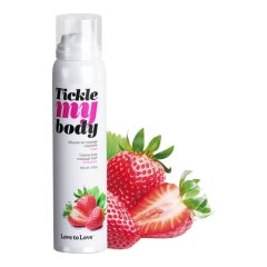 Tickle my body - pianka do masażu - truskawka (150ml)