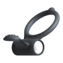   Dorcel Power Clit - wibrujący pierścień na penisa (czarny)