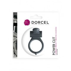   Dorcel Power Clit - wibrujący pierścień na penisa (czarny)