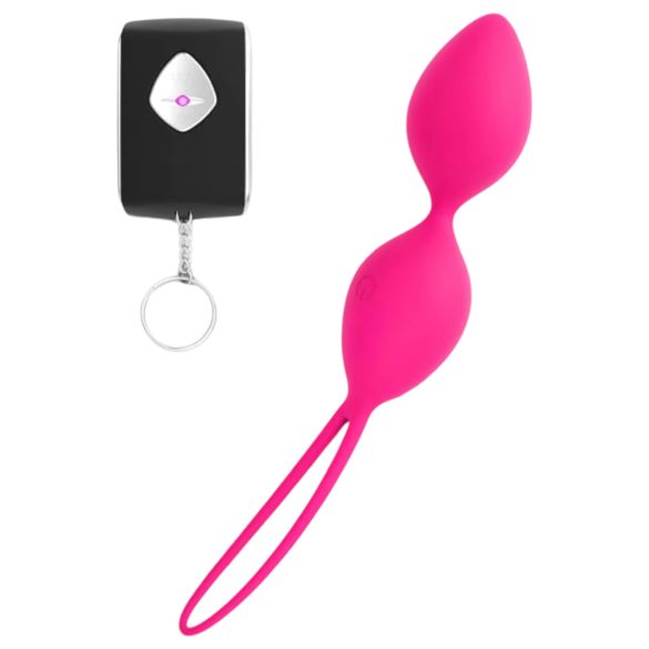 Dorcel Divine Balls - wibrujące kule gejszy (różowe)