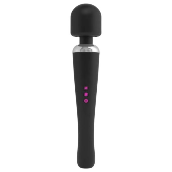 Dorcel Megawand - czarny wibrator masujący, akumulatorowy
