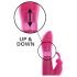 Dorcel Furious Rabbit - wibrator z ocieraczką łechtaczki (różowy)