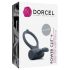 Dorcel Power Clit Plus - pierścień wibracyjny akumulatorowy (czarny)