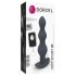Dorcel Deep Secret M - czarny wibrujący korek analny z pilotem