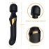 Dorcel Dual Orgasms Gold - 2w1 masażer wibrator (czarny)