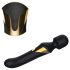 Dorcel Dual Orgasms Gold - 2w1 masażer wibrator (czarny)