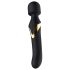 Dorcel Dual Orgasms Gold - 2w1 masażer wibrator (czarny)