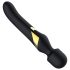 Dorcel Dual Orgasms Gold - 2w1 masażer wibrator (czarny)