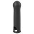 Dorcel Liquid-soft Xtend - czarny płaszcz penisa