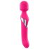 Dorcel Dual Orgasms - różowy masażer wibracyjny 2w1, akumulatorowy