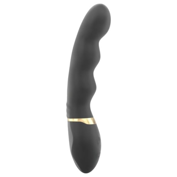 Dorcel Too Much 2.0 - akumulatorowy wibrator 3 silniki (czarno-złoty)