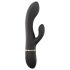 Glam Rabbit Dorcel - akumulatorowy wibrator z uszkiem (czarny)