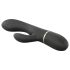 Glam Rabbit Dorcel - akumulatorowy wibrator z uszkiem (czarny)
