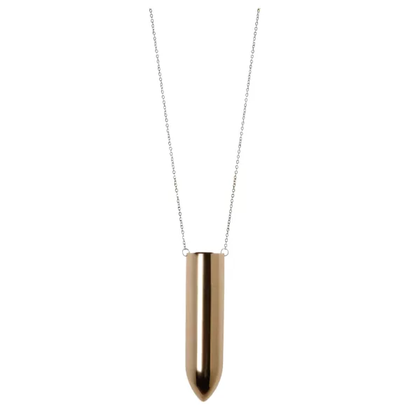 Dorcel - wodoodporny naszyjnik wibrator z akumulatorem (rosegold)