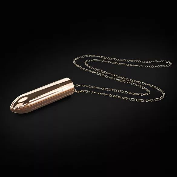 Dorcel - wodoodporny naszyjnik wibrator z akumulatorem (rosegold)