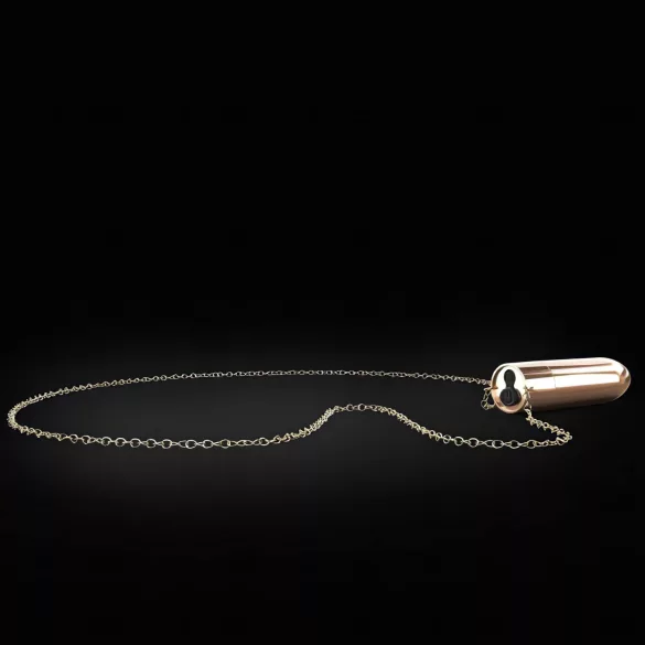 Dorcel - wodoodporny naszyjnik wibrator z akumulatorem (rosegold)