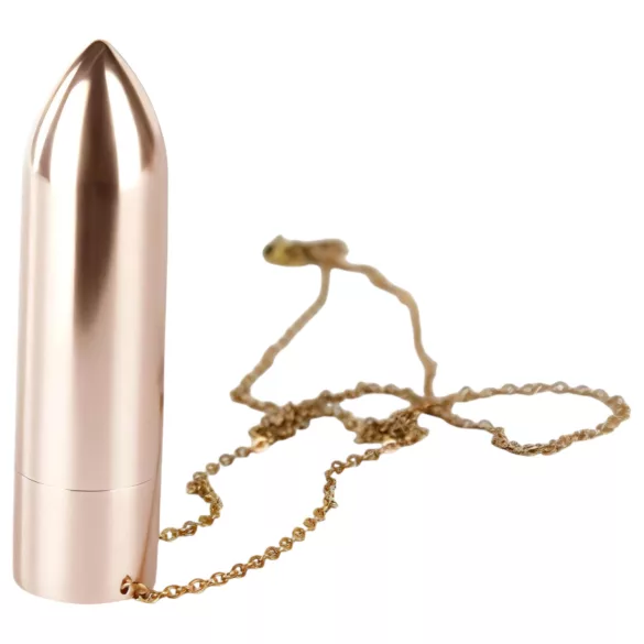 Dorcel - wodoodporny naszyjnik wibrator z akumulatorem (rosegold)
