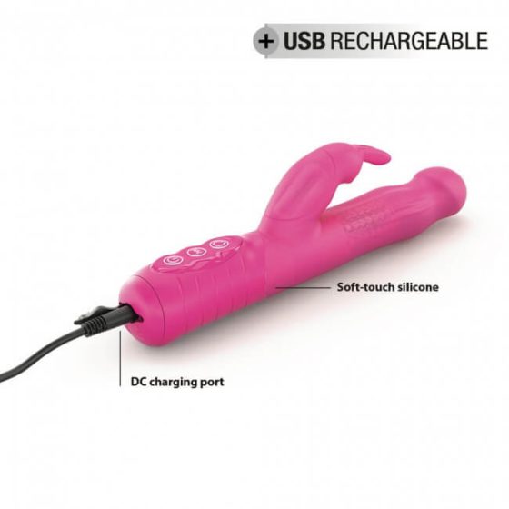 Dorcel Baby Rabbit 2.0 - akumulatorowy wibrator z różdżką (różowy)