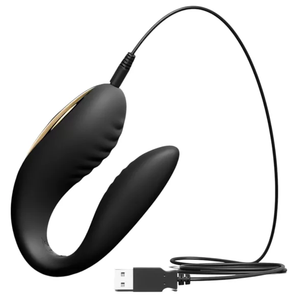 Dorcel - wibrator dla par - bezprzewodowy, akumulatorowy - czarny