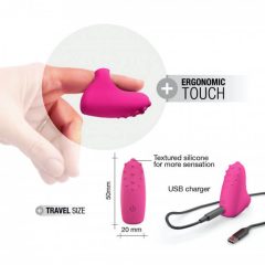   Dorcel Magic Finger - ładowalny wibrator na palec (różowy)