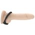 Pierścień Dorcel Stronger - metalizowana obręcz (czarny)