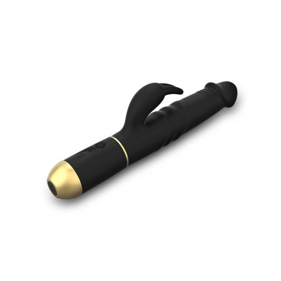 Dorcel Furious Rabbit 2.0 - ładowalny wibrator z ramionami w kształcie kolców (czarny)