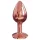 Dorcel Diamond Plug S - aluminiowy korek analny - mały (różowe złoto)